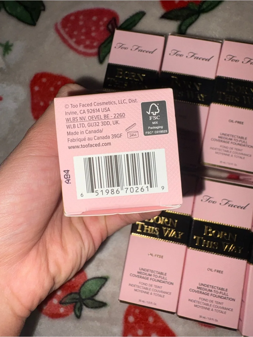 Too Faced Born This Way Oil Free Foundation (Bundle of 8) Brand New - Picture 6 of 6